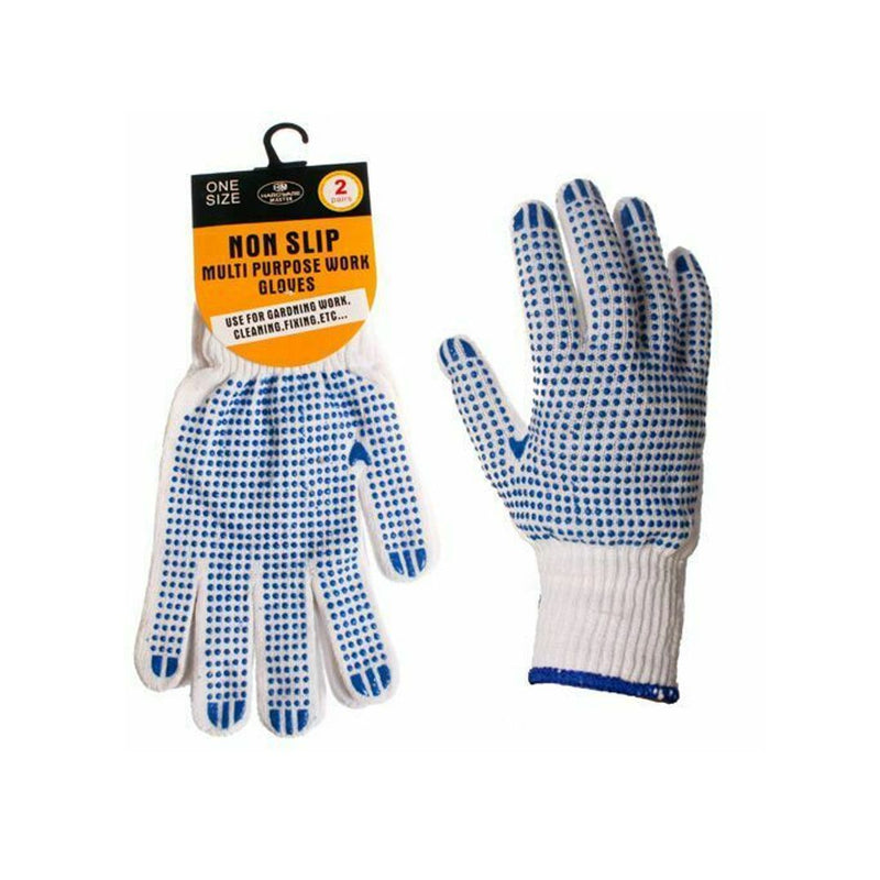 Non-Slip Gloves (2 Pairs)